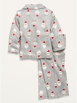 Unisex Holiday Print Pajama Set for Toddler Baby Old Navy