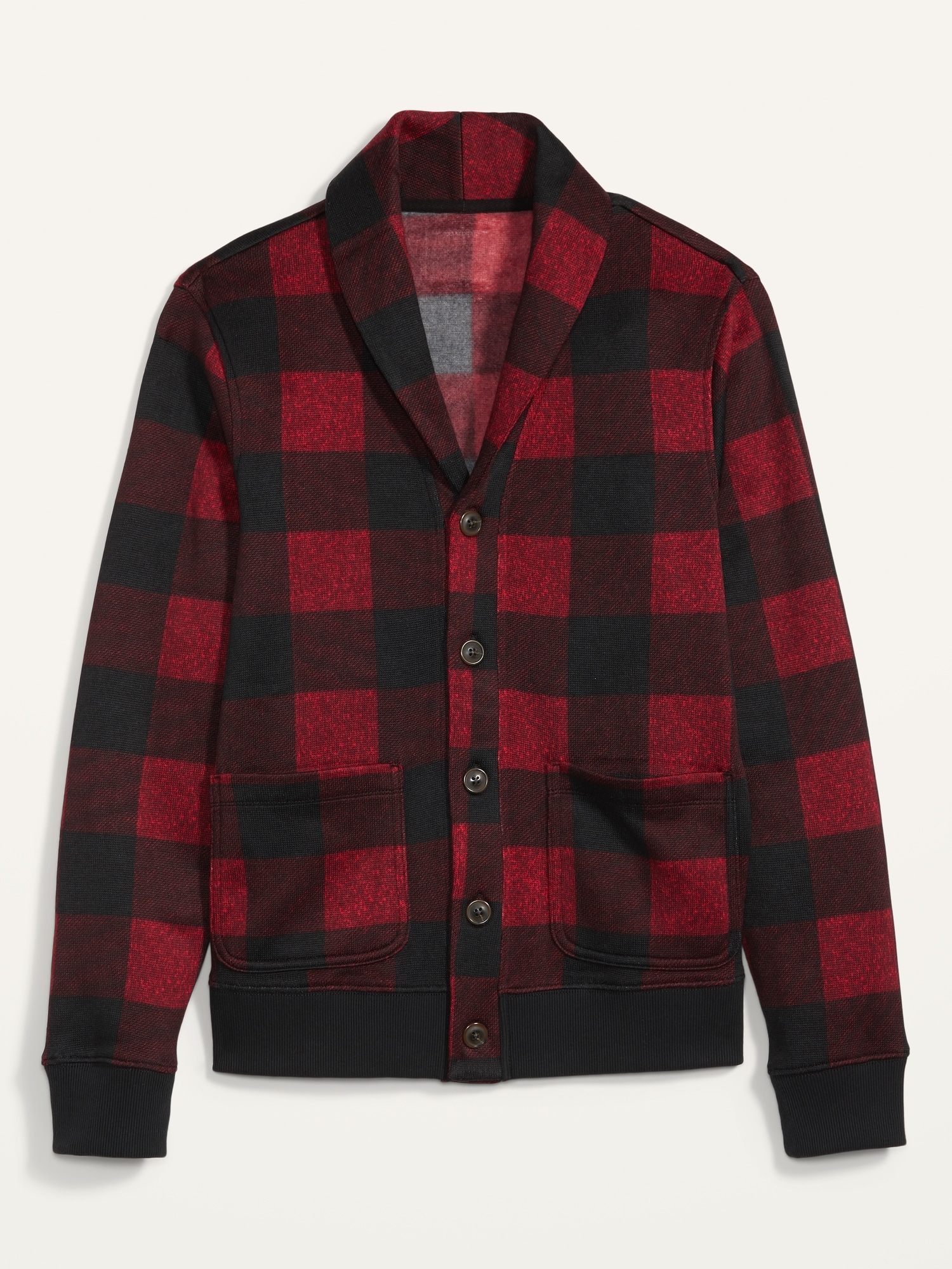 Plaid on sale shawl cardigan