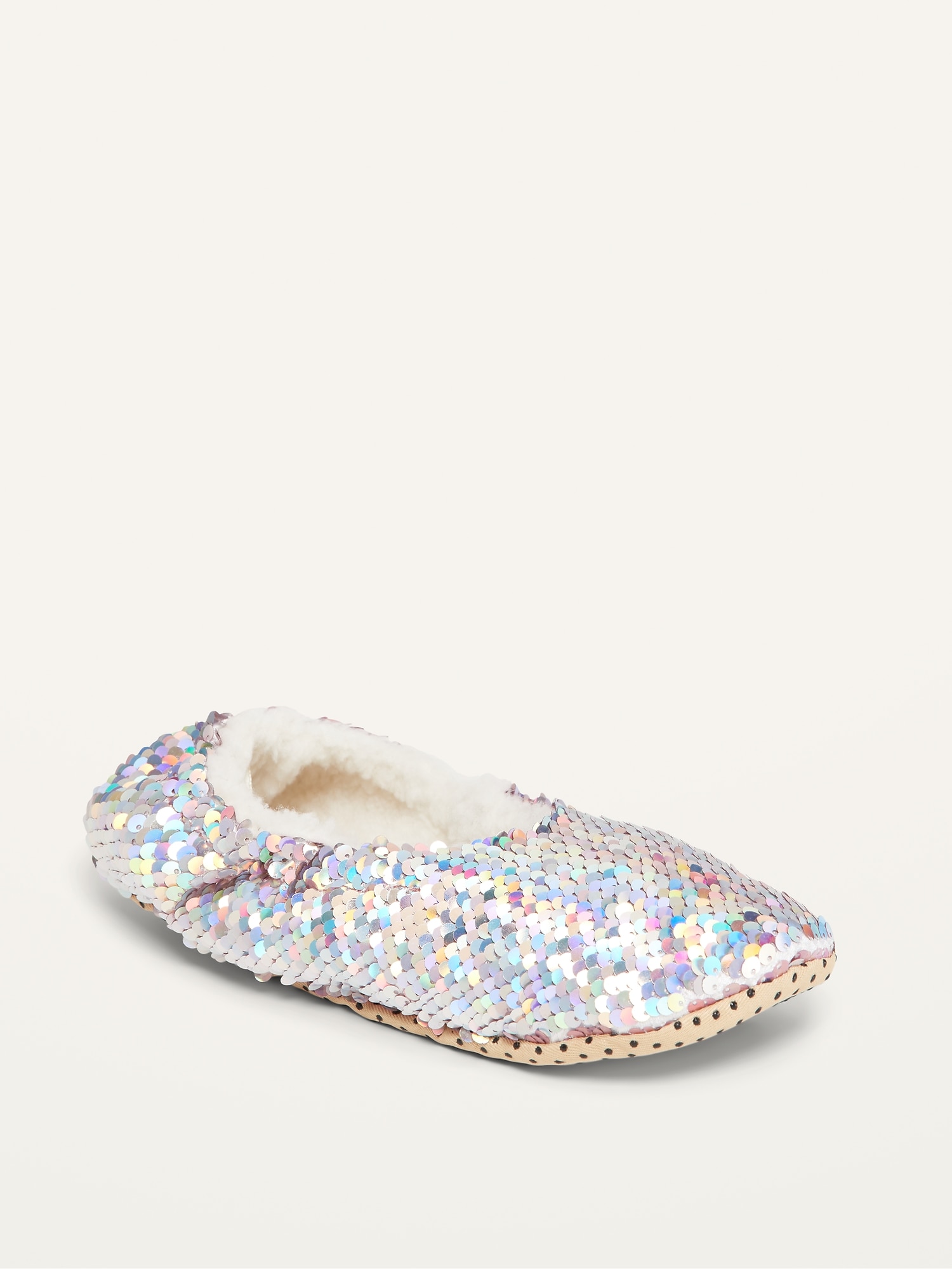 Sequin hot sale slippers girls