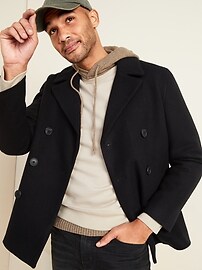 【Suno ani】a.presse 21AW Pea Coat Suno ani】a.presse 21AW Pea Coat Soft-Brushed Peacoat | Old Navy