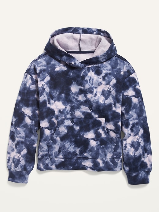 View large product image 1 of 1. Tie-Dye Pullover Hoodie for Girls