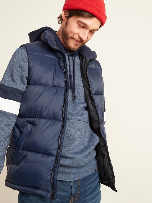View large product image 1 of 3. Frost-Free Quilted Puffer Vest