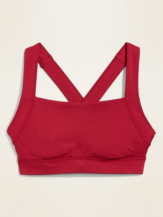 View large product image 2 of 2. High Support Cross-Back Sports Bra for Women XS-XXL