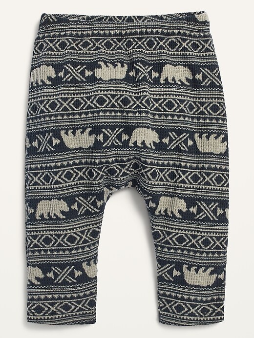 View large product image 1 of 1. Unisex Thermal U-Shaped Pants for Baby
