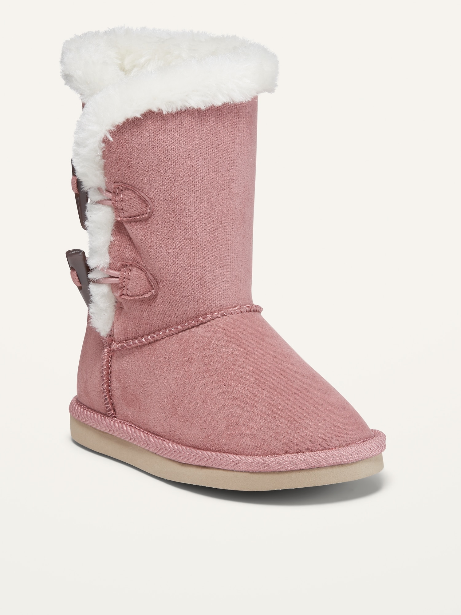 fur lined boots for toddlers