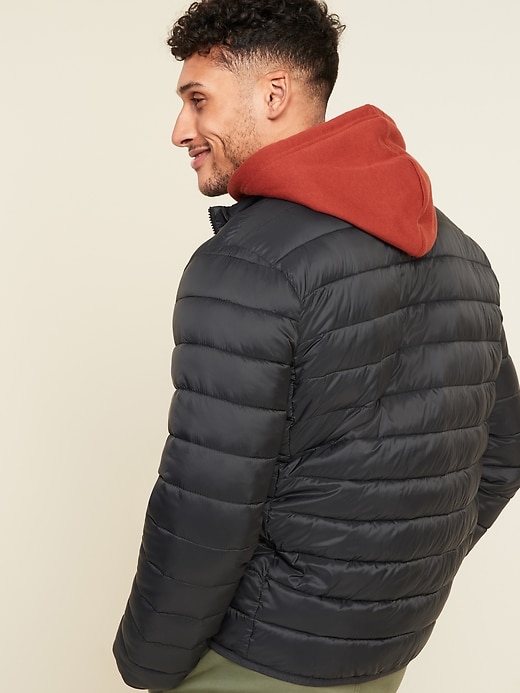 View large product image 2 of 3. Water-Resistant Narrow-Channel Puffer Jacket
