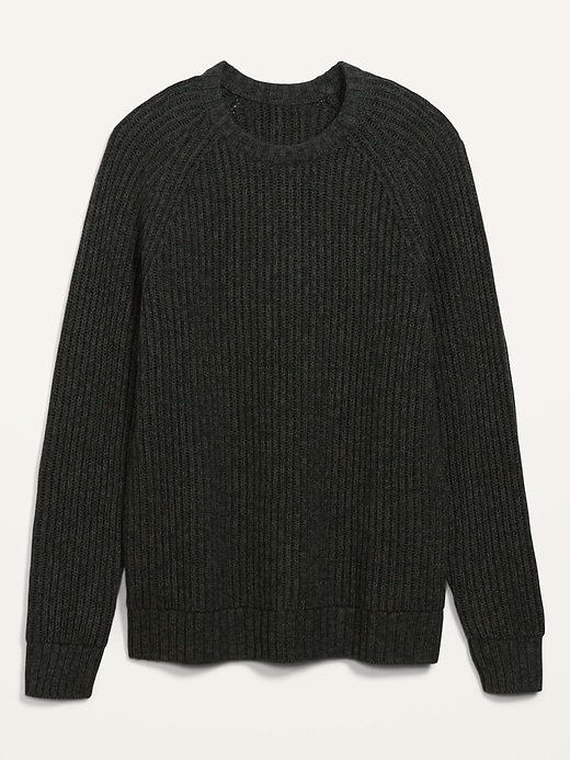 Textured Rib-Knit Crew-Neck Sweater for Men | Old Navy