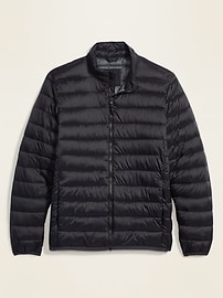 View large product image 3 of 3. Water-Resistant Narrow-Channel Puffer Jacket