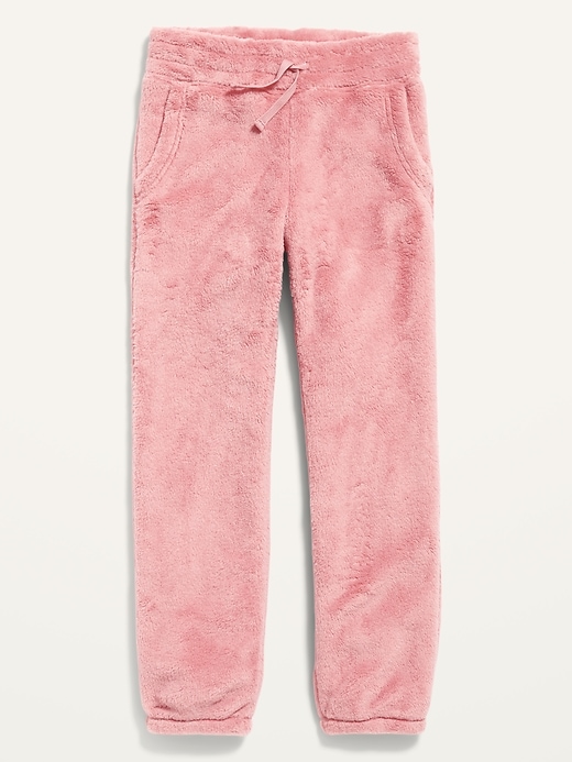 View large product image 1 of 2. Cozy Plush Sherpa Sweatpants for Girls