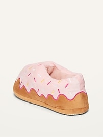 View large product image 3 of 3. Gender-Neutral Cozy Donut Slippers for Kids