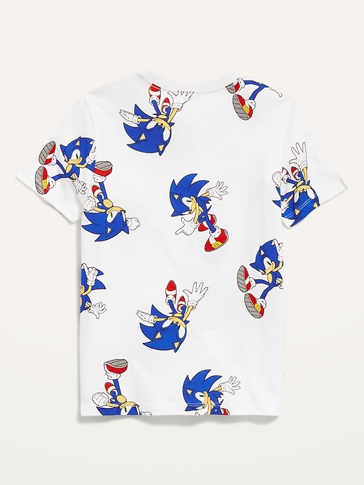 View large product image 2 of 2. Sonic The Hedgehog™ Gender-Neutral Graphic T-Shirt for Kids