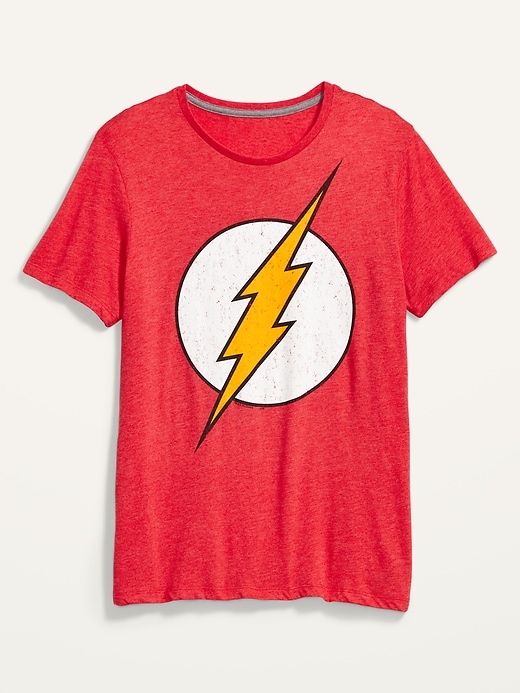 L'image numéro 6 présente T-shirt unisexe The Flash de DC ComicsMC pour adulte