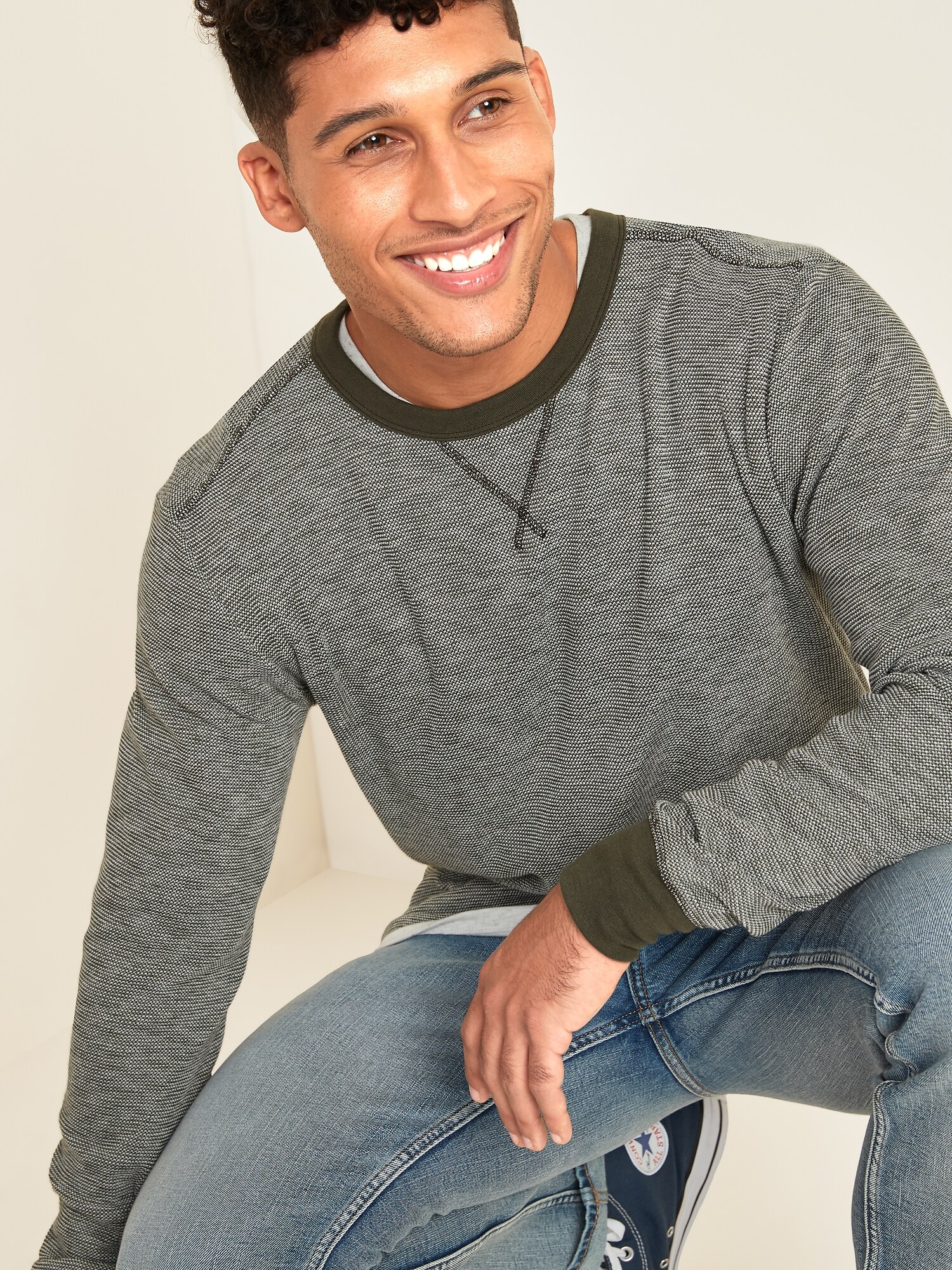 thermal tops old navy