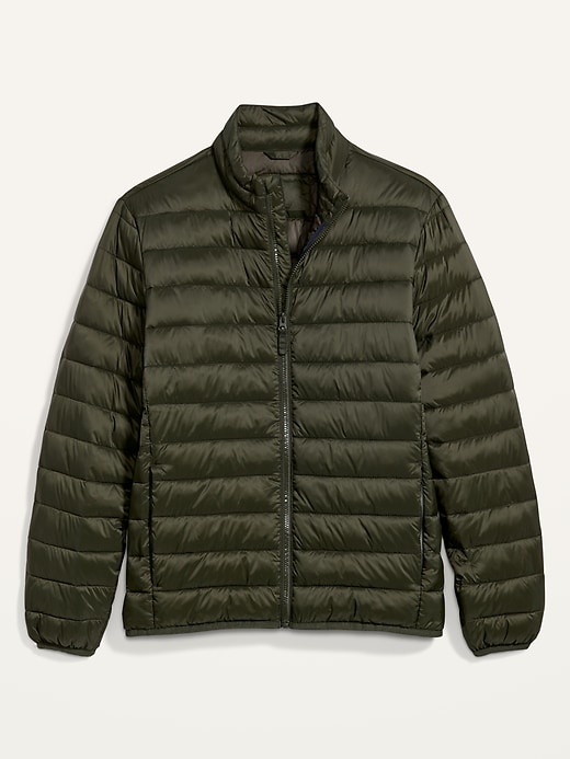View large product image 2 of 2. Water-Resistant Narrow-Channel Puffer Jacket