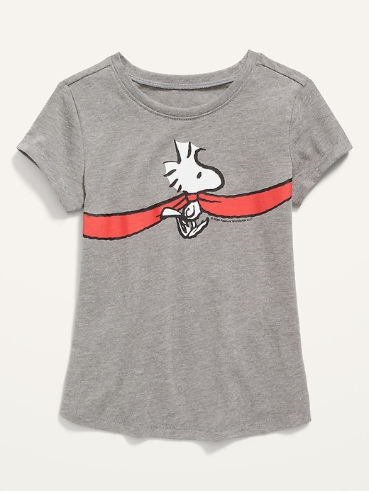 Old Navy Peanuts® Matching Graphic Tee for Toddler Girls. 1