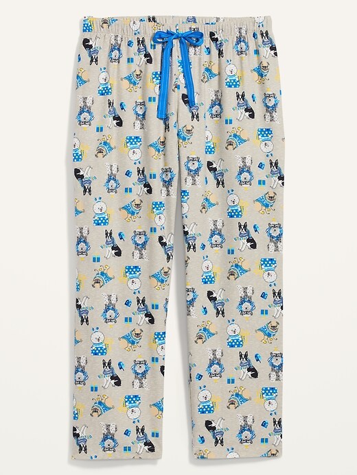 Voir une image plus grande du produit 2 de 2. Pantalon de pyjama en flanelle à motifs, taille forte