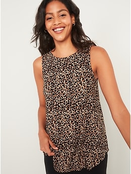 old navy leopard blouse