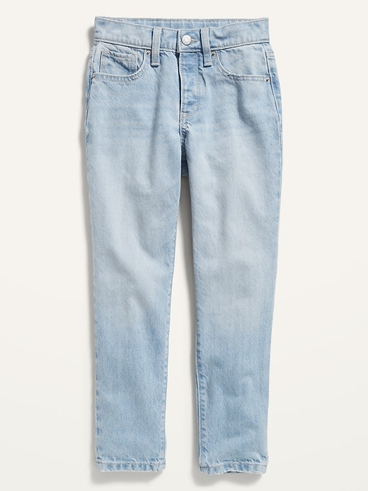 View large product image 1 of 2. POPSUGAR x Old Navy High-Waisted O.G. Straight Light-Wash Jeans