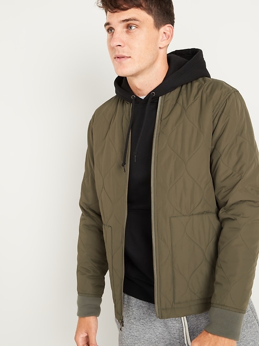 Lightweight Water-Resistant Quilted Liner Jacket for Men | Old Navy