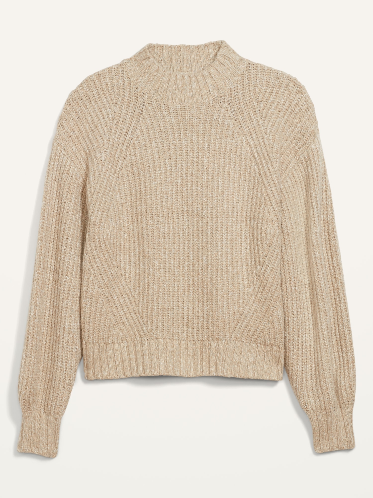 women's cotton shaker knit sweater