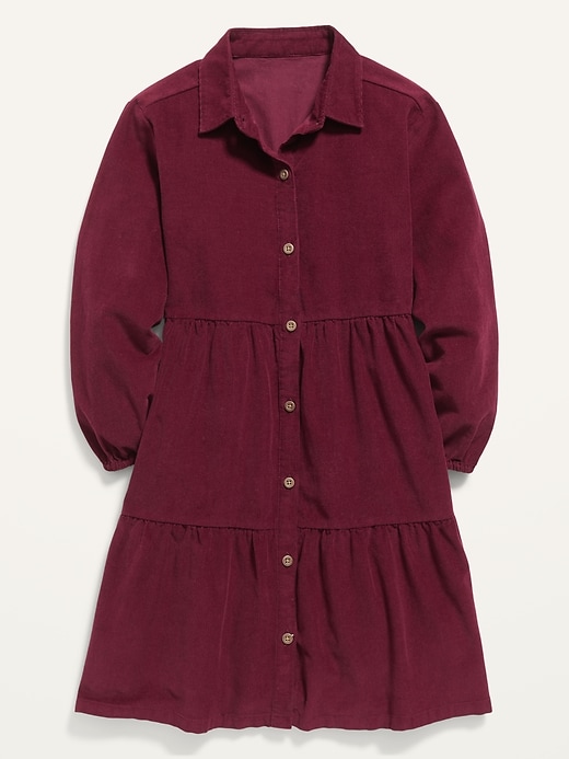 old navy corduroy shirt dress