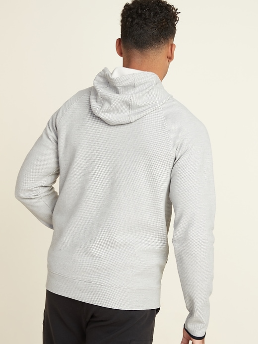 View large product image 2 of 3. Dynamic Fleece Pique Pullover Hoodie