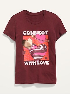 Short-Sleeve Graphic Tee for Girls