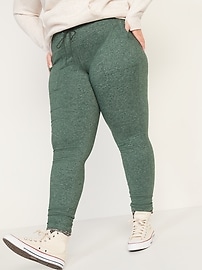 plus size high waisted joggers