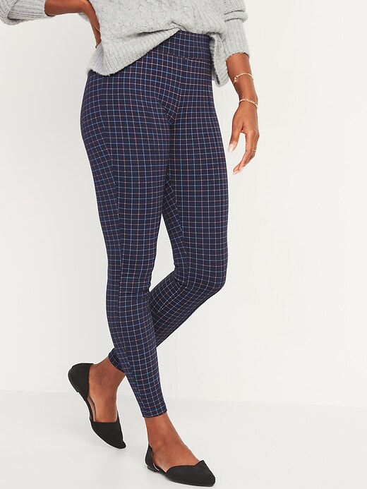 Old Navy - High-Waisted Stevie Pintucked Patterned Pants for Women