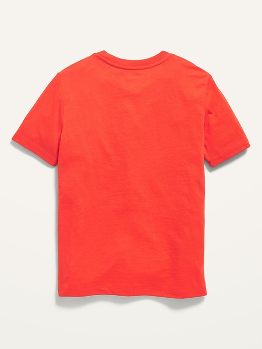 View large product image 2 of 2. Gender-Neutral Short-Sleeve Dino-Graphic Tee For Kids