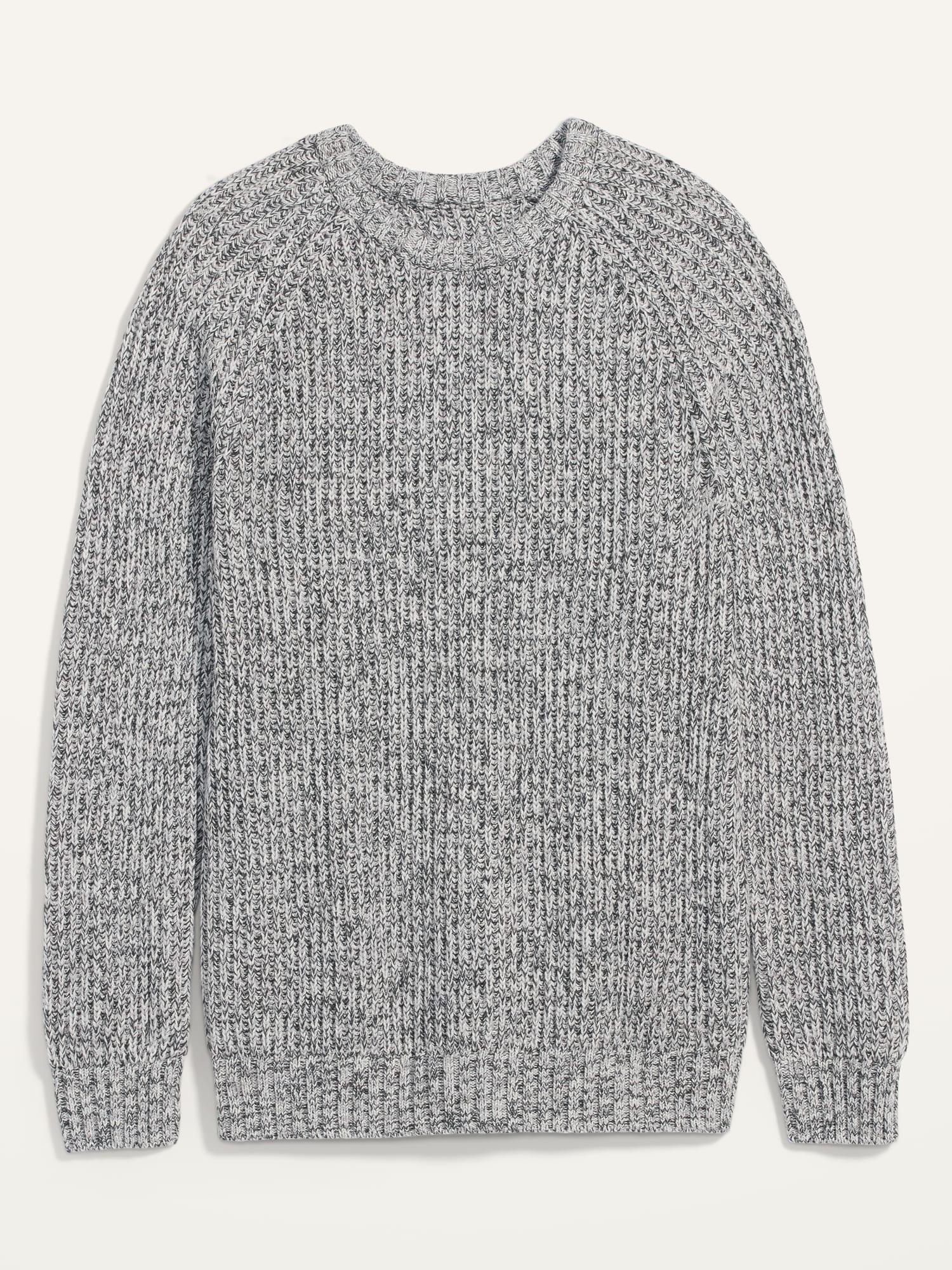 Textured Rib-Knit Crew-Neck Sweater | Old Navy