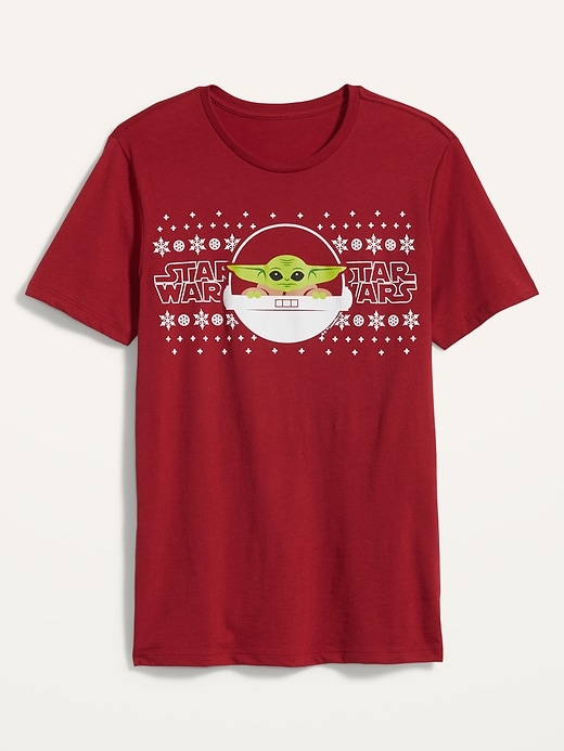 Star Wars Baby Yoda Christmas T Shirt Women Old Navy