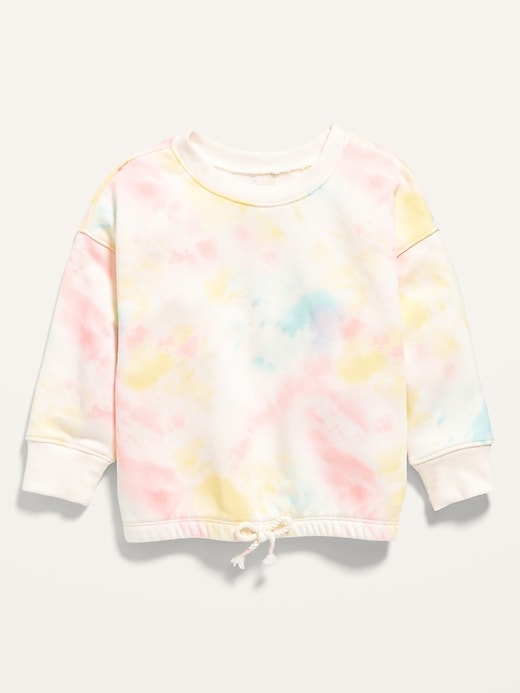 View large product image 1 of 1. Vintage Dolman-Sleeve Sweatshirt for Toddler Girls