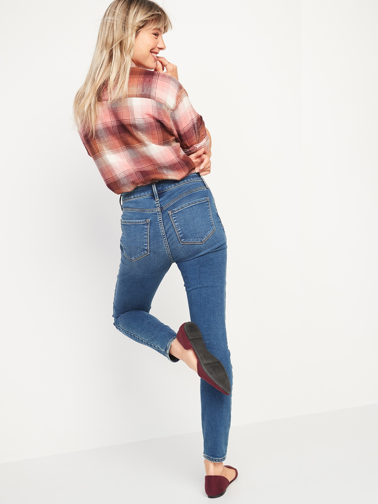 old navy warm jeans