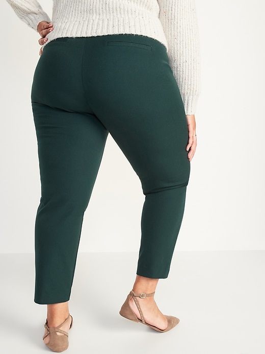 L'image numéro 2 présente Pantalon Pixie à poches Secret amincissant à taille haute, taille Plus