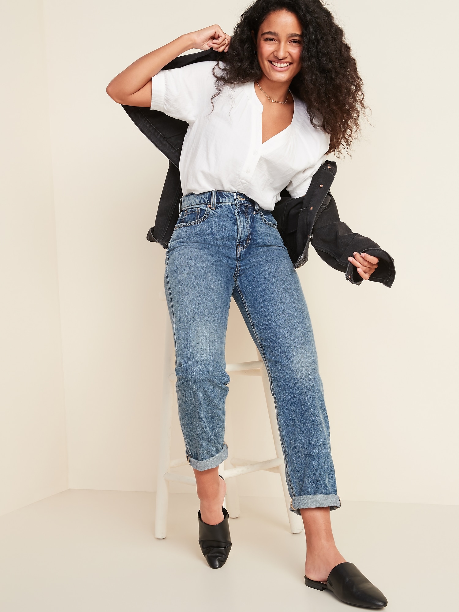 old navy extra high waisted jeans