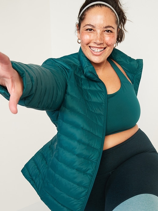 Old Navy Medium Support Strappy Plus-Size Sports Bra, Old Navy Dropped  Affordable Leopard-Print Activewear, and It's Fall Workout Motivation