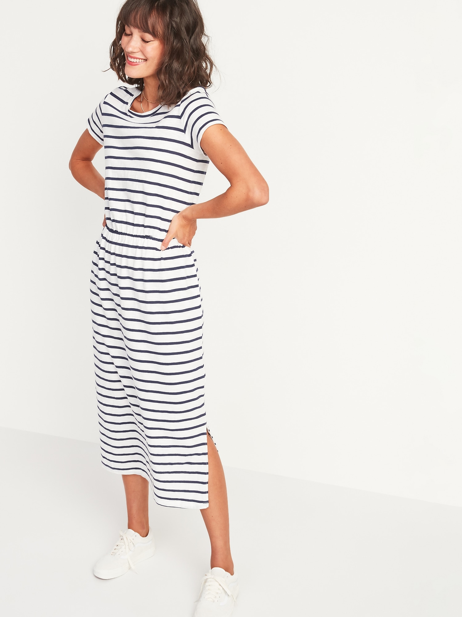 Old navy slub hot sale knit tee dress