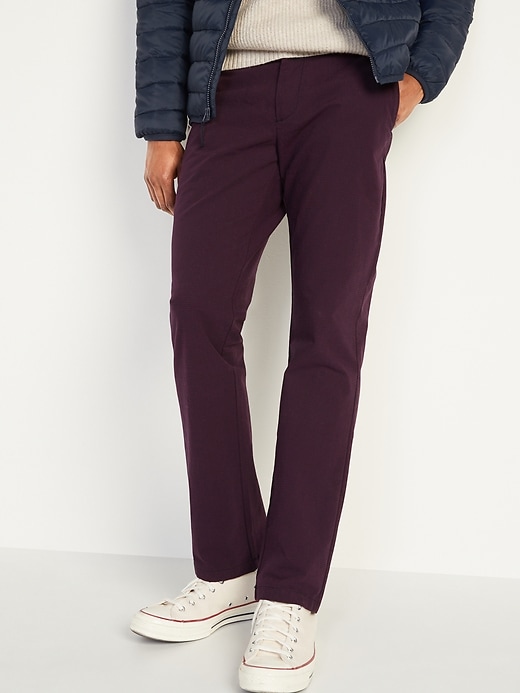 View large product image 1 of 3. Straight Ultimate Built-In Flex Patterned Chino Pants