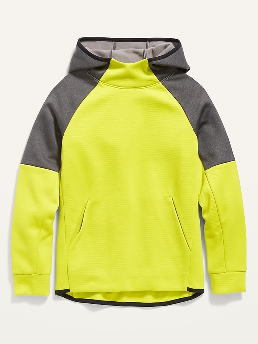 View large product image 1 of 1. Color-Blocked Techie Fleece Pullover Hoodie For Boys