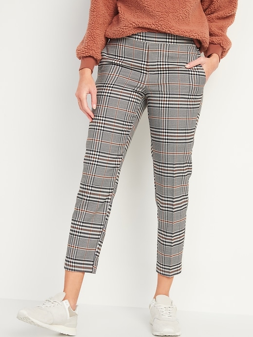 Old Navy Plaid Women's Dress Pants Buy Clovia Red Chequered
