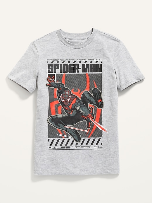 View large product image 1 of 2. Marvel Comics&#153 Spider-Man Gender-Neutral T-Shirt  For Kids