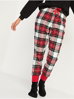 Women's Plaid Pajama Jogger Pants Deals 