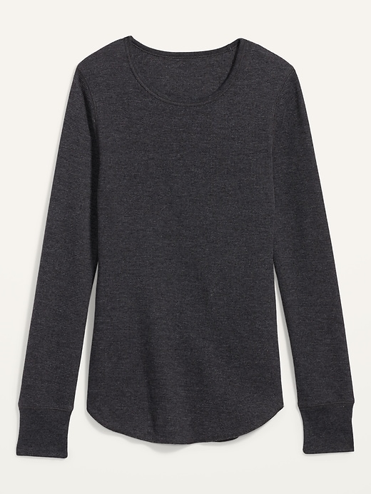Thermal-Knit Long-Sleeve Tee for Women | Old Navy