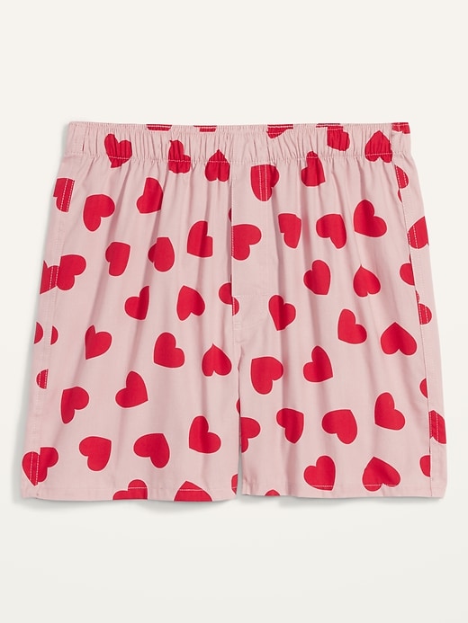 View large product image 1 of 2. Soft-Washed Printed Boxer Shorts