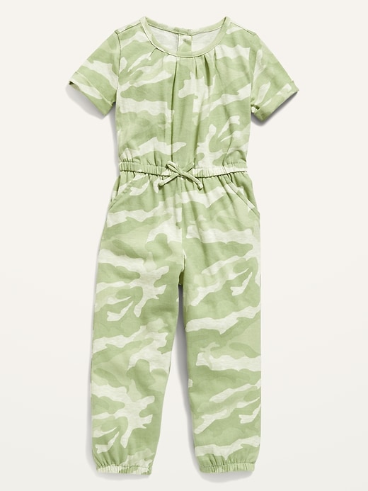 Old Navy Printed Jersey Jumpsuit for Toddler Girls