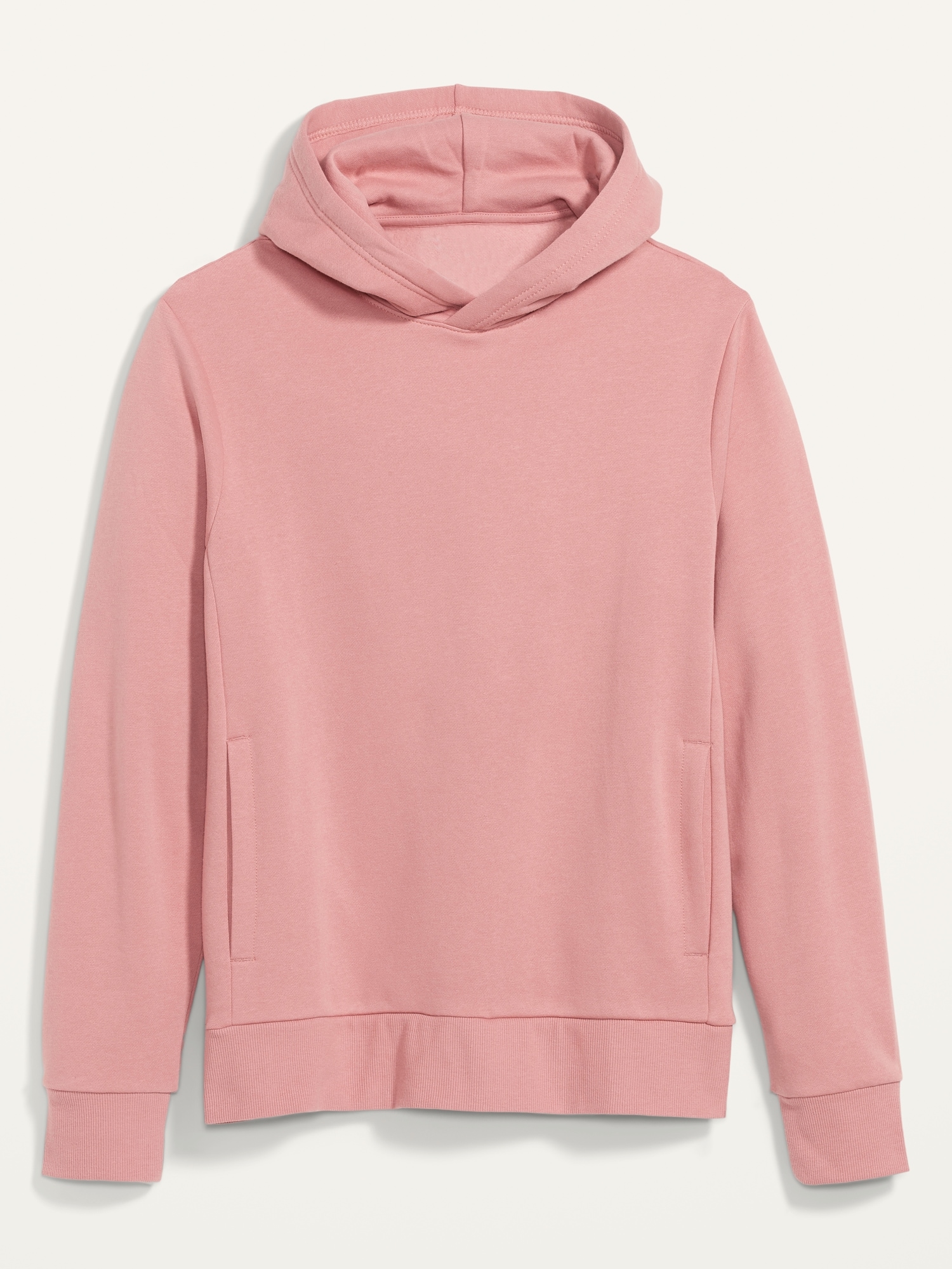 pink pullover hoodie women's