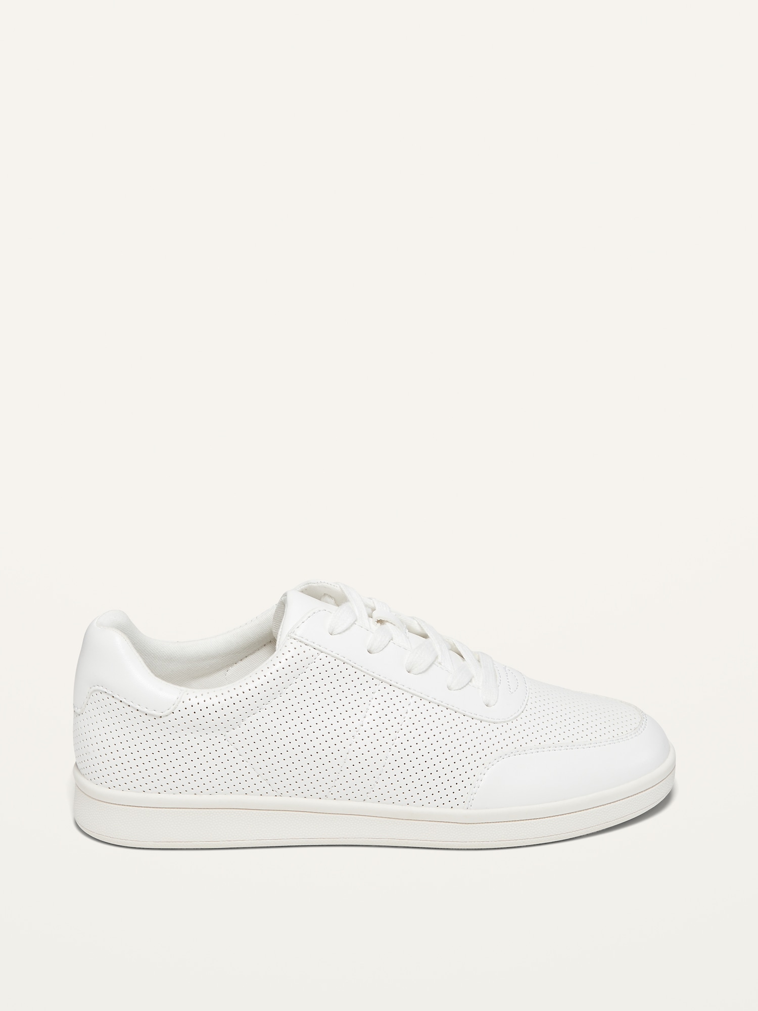 faux leather fashion sneakers