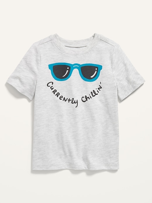 View large product image 1 of 1. Unisex Short-Sleeve Graphic Tee for Toddler