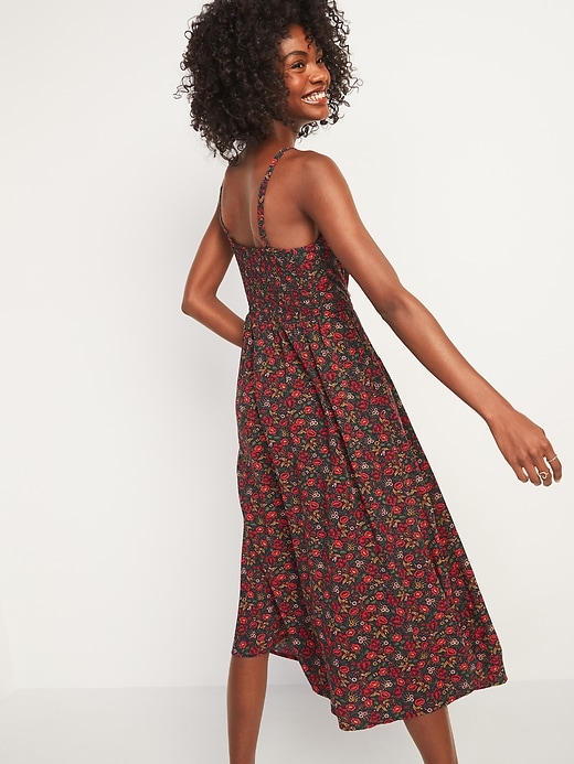 Ditsy floral dress midi best sale